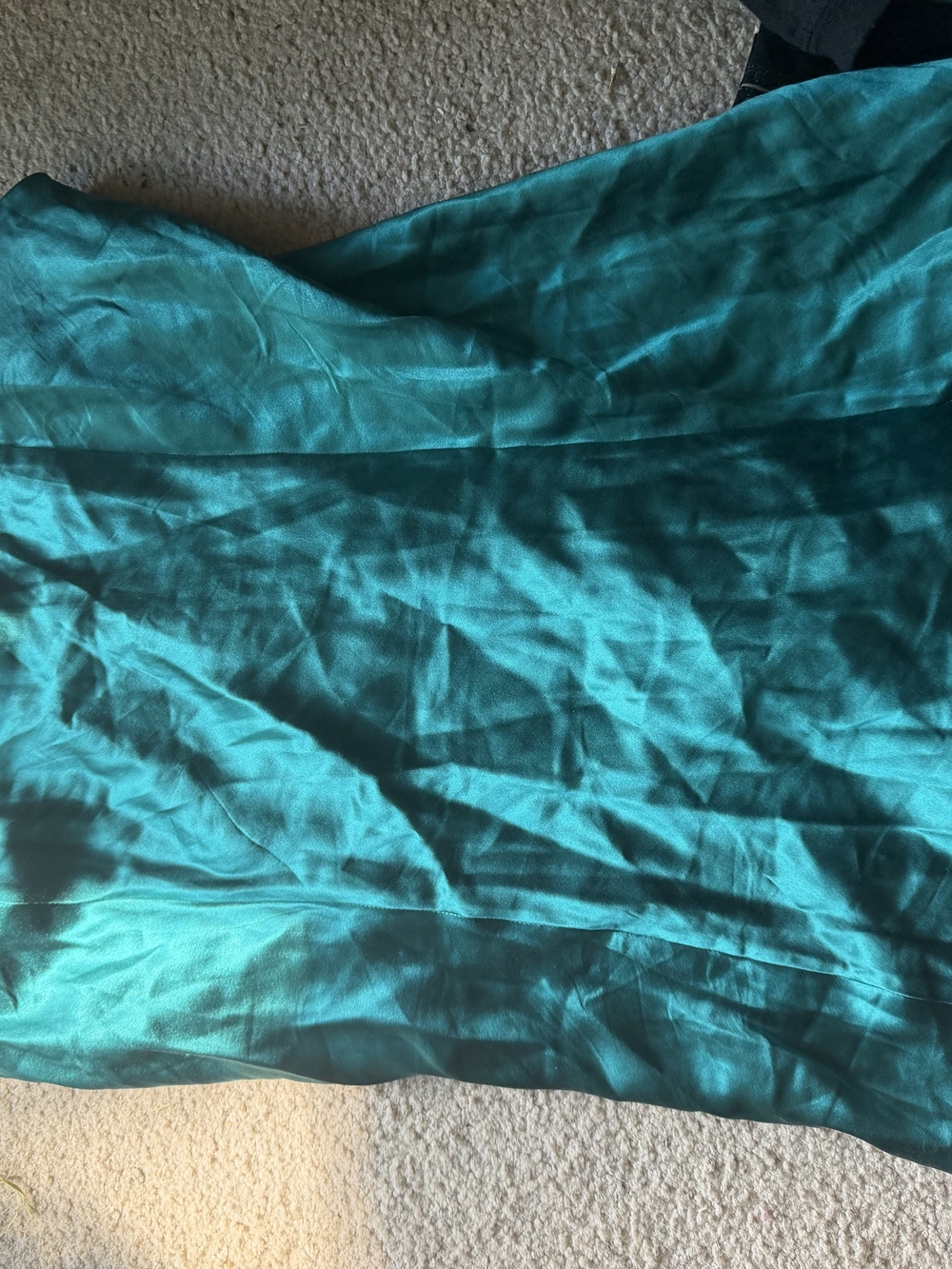 Victoria's Secret Teal Satin Chemise